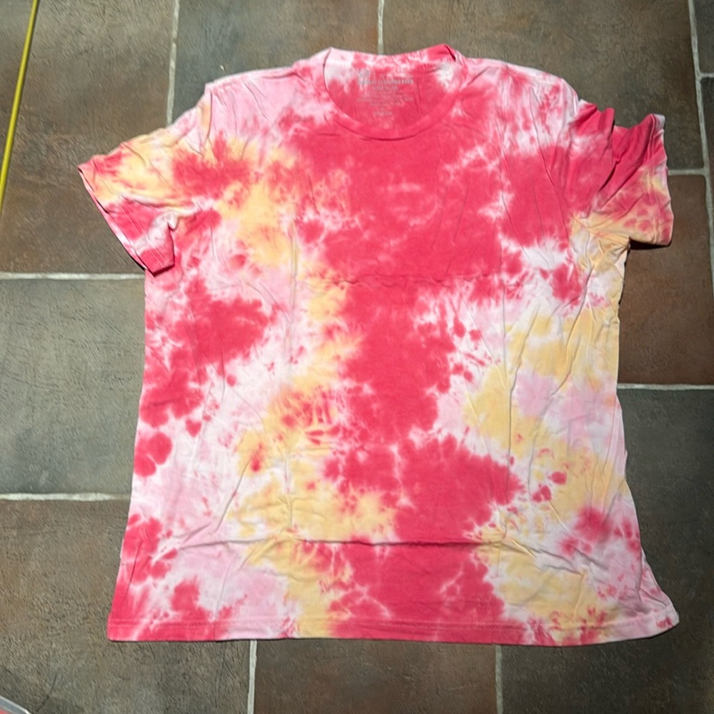 Tie-Dye short Sleeve T Shirt Soft Serve Brand New Sz 5XL Unisex softest